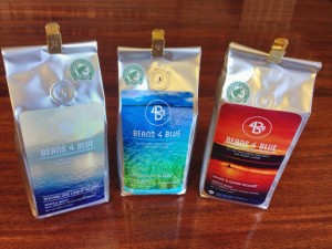 All three blends of Beans 4 Blue by Great Northern Roasting Company will now benefit FLOW
