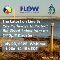 The Latest on Line 5: Key Pathways to Protect the Great Lakes from an Oil Spill Disaster